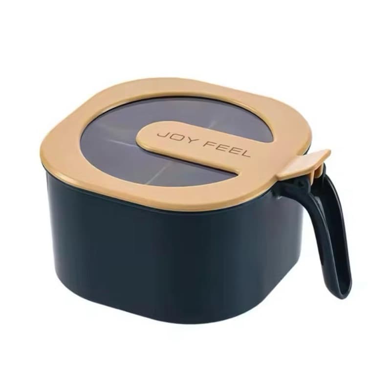 Kotak Bumbu Dapur 4in1 Rak Bumbu Seasoning Box Free Sendok 4in1 Serbaguna