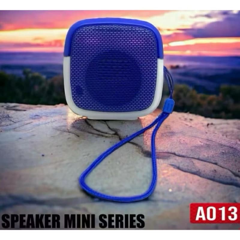 Speaker Bluetooth A-013 Portable Speaker Wireless Mini Stand LED RGB Lightning Bass