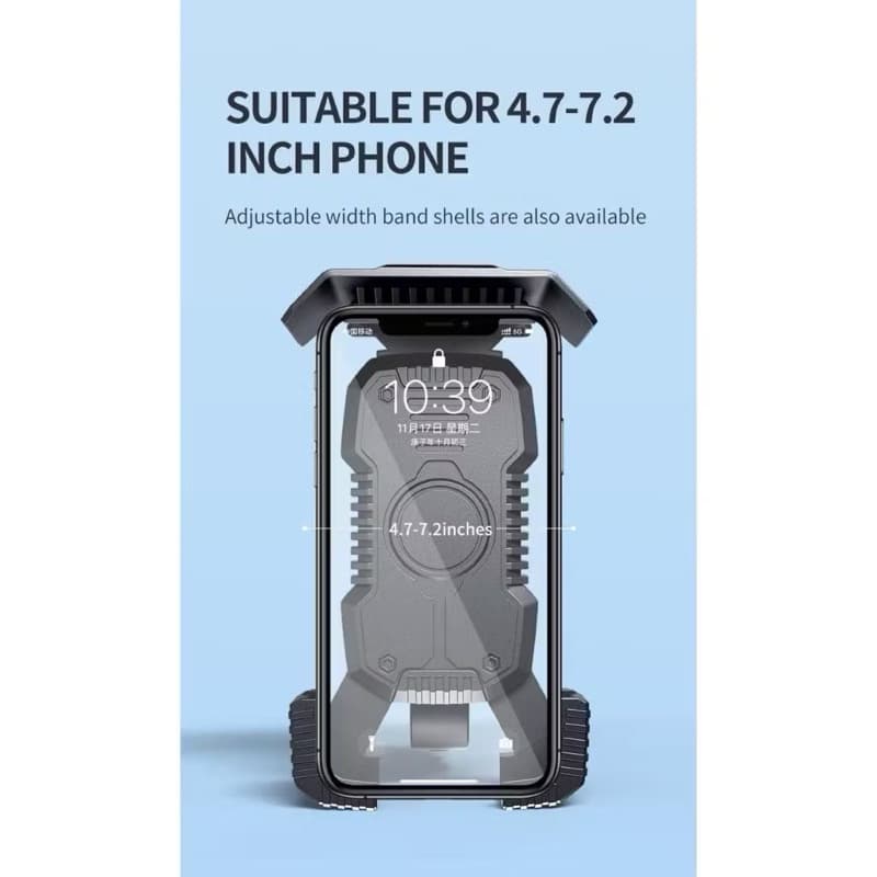 Holder Motor Stang HM-33 Phone Stand Holder Sepeda Motor Universal