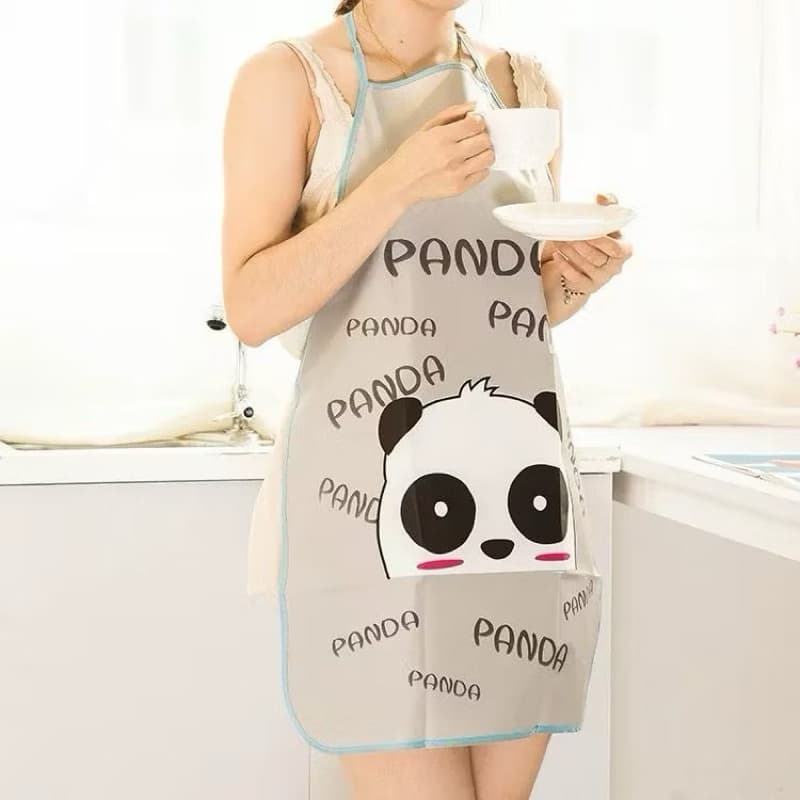 Celemek Masak Apron Karakter Celemek Dapur Anti Air Minyak Serbaguna