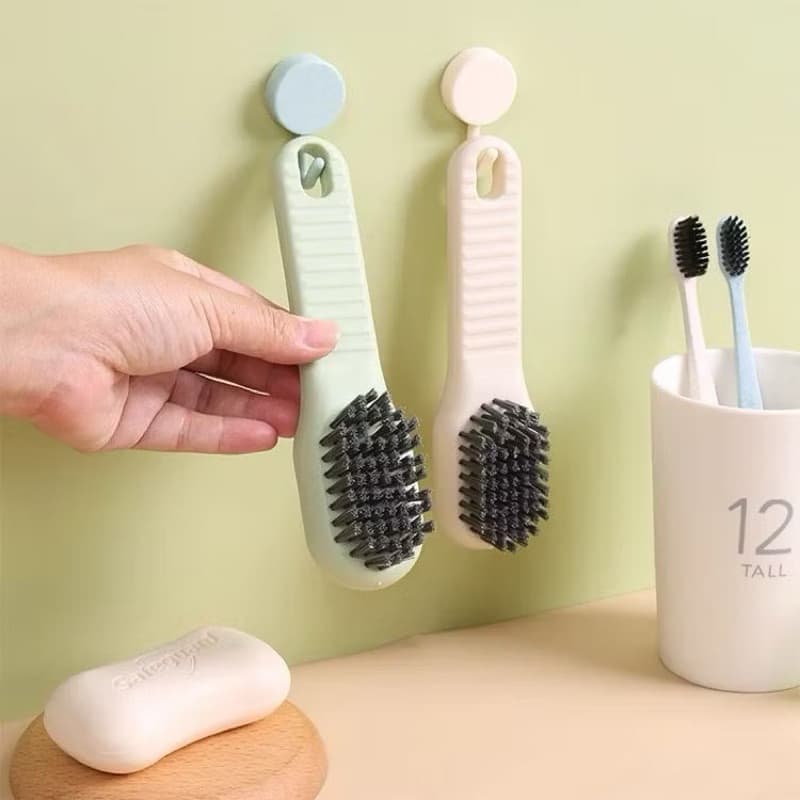 Alat Sikat Pembersih 2in1 Multifungsi Alat Pembersih Dengan Dispenser Tabung Sabun