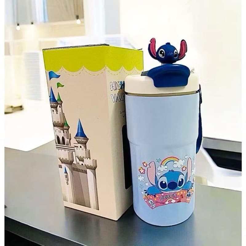 Tumbler Termos Stainless Karakter Kartun BZ-2357 Tumbler Minum Tahan Panas Mug 450ML BPA Free