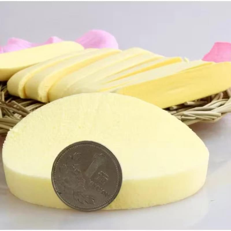 Spons Pembersih Muka Isi 12pcs Sponge Stik Kentang Cuci Muka Facial Face Wash Serbaguna