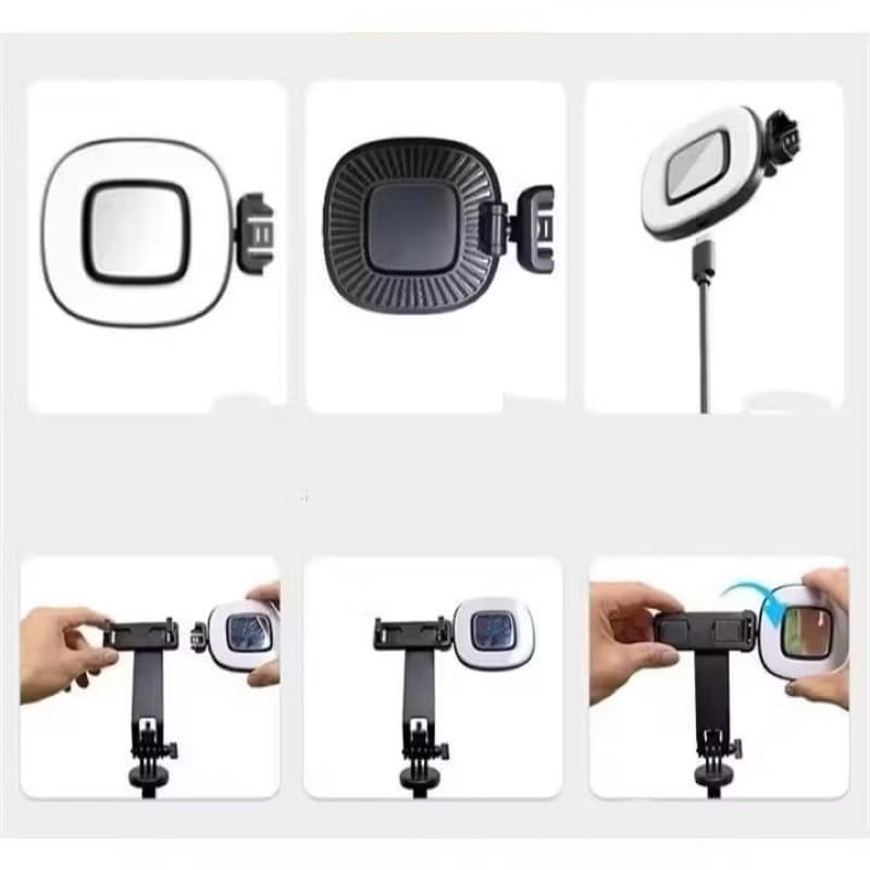 Lampu Tripod F-Lamp Light Untuk Tripod Lampu Mini Mirror Selfie Serbaguna
