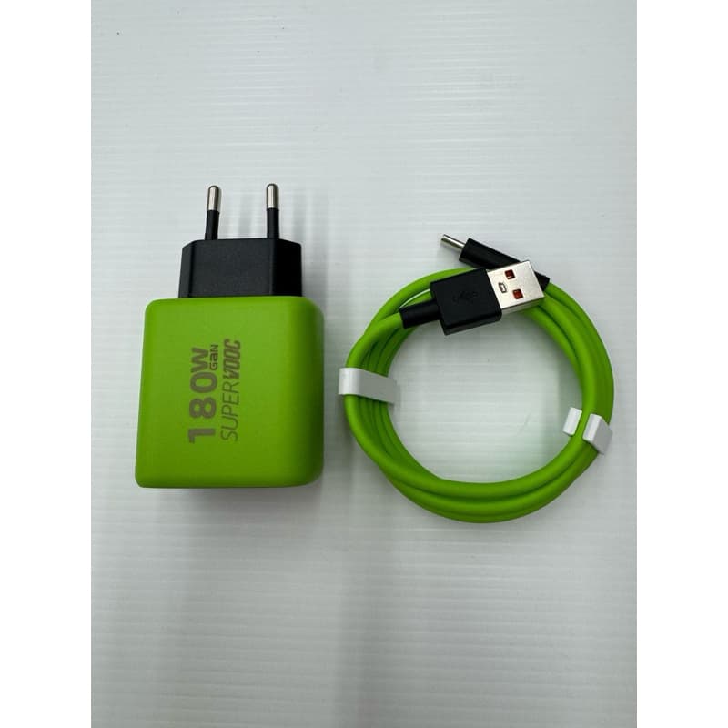 Charger 180W GAN Super Vooc Fast Charging Tipe 139 Android Casan Isi Cepat