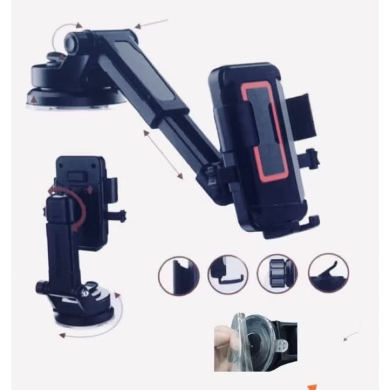 HOLDER MOBIL DASHBOARD HD-68 STAND PHONE DUDUKAN HP UNIVERSAL HD68