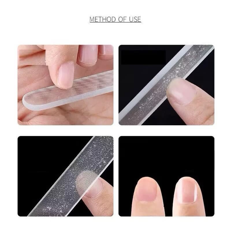 Pengkilap Kuku Nano Glass Alat Pengikir Kuku Nail File Manicure Pedicure