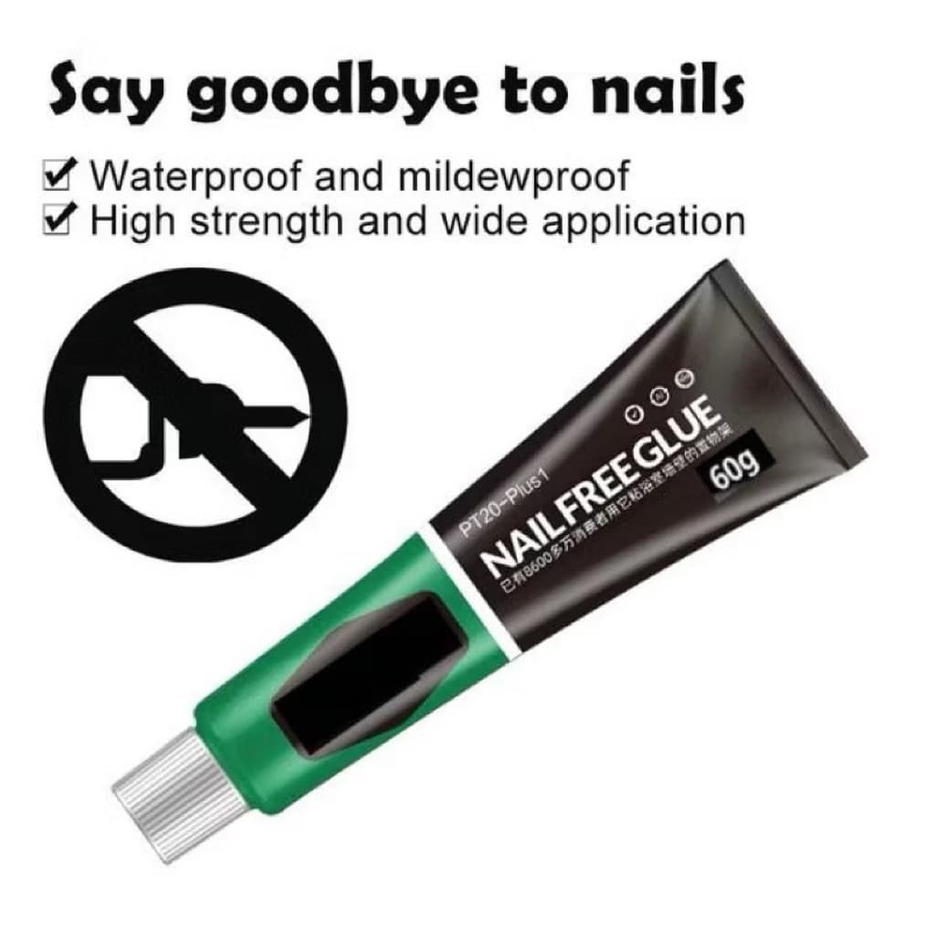 (GROSIRAN) Lem Pengganti Paku Tembok Kuat Adhesive Glue 60g Lem Perekat Kuat Serbaguna