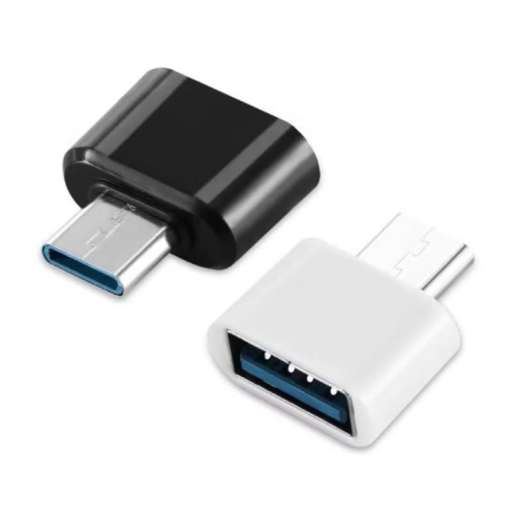 (GROSIRAN 2 ) OTG MINI PERSEGI Micro Usb/V8 dan Type C Port Konektor Non Cable USB Murah