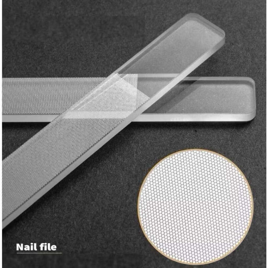 (GROSIRAN) Pengkilap Kuku Nano Glass Alat Pengikir Kuku Nail File Manicure Pedicure