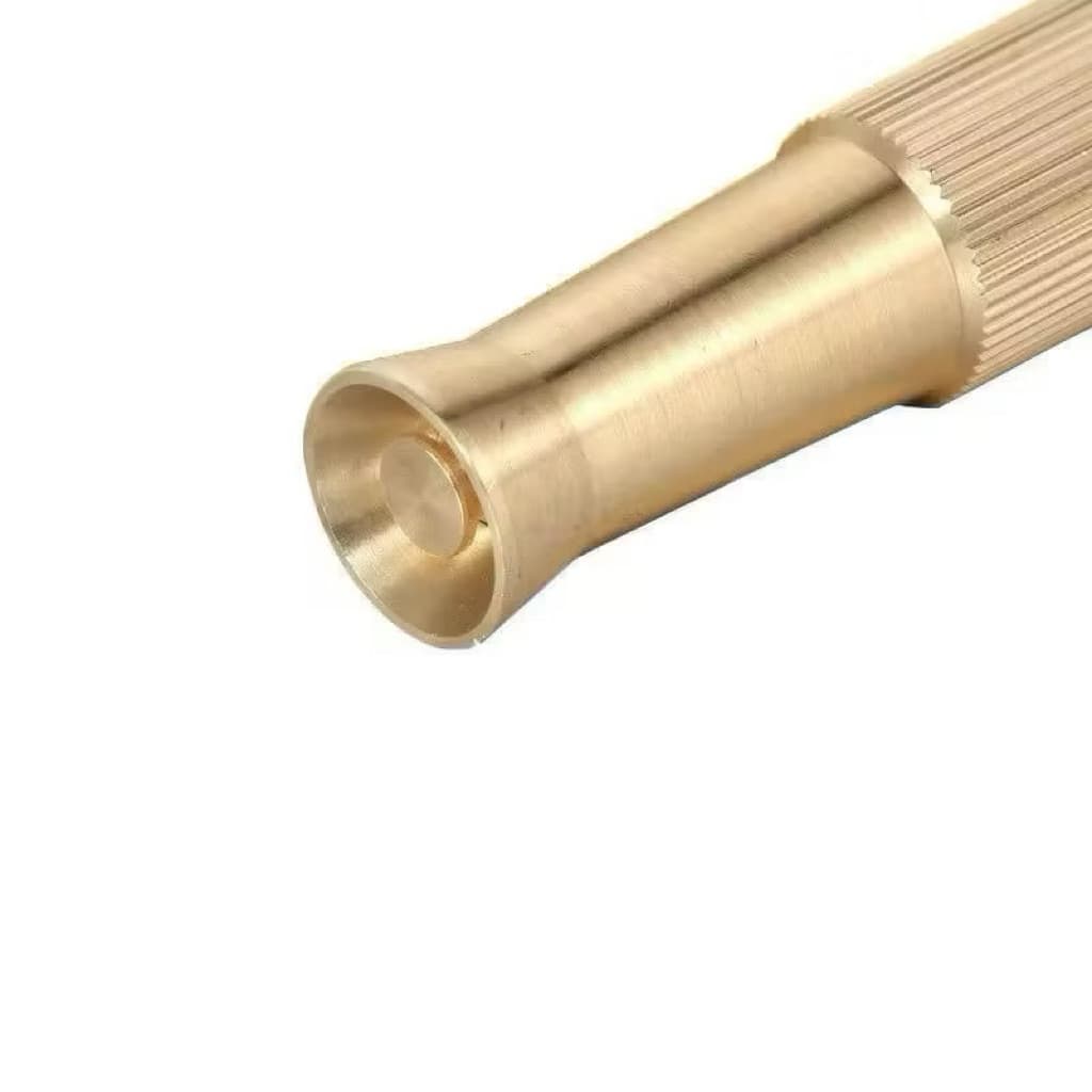 (GROSIRAN) Kepala Semprotan Air Lurus Kuningan Konektor Selang Semprotan Hose Nozzle Kuningan