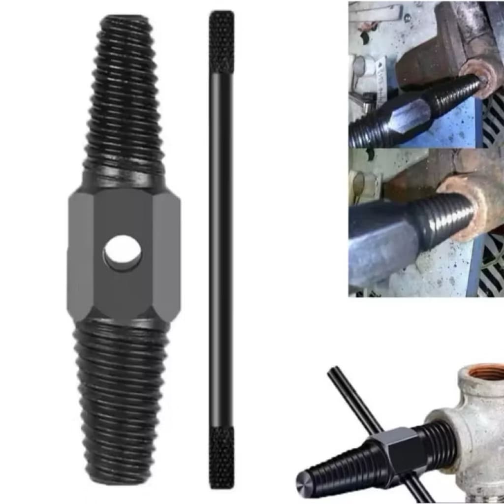 (GROSIRAN) Pipe Extractor 1/2 - 3/4 Alat Cabut Buka Pipa Kran Rusak Patah Tap Balik 1/2 3/4