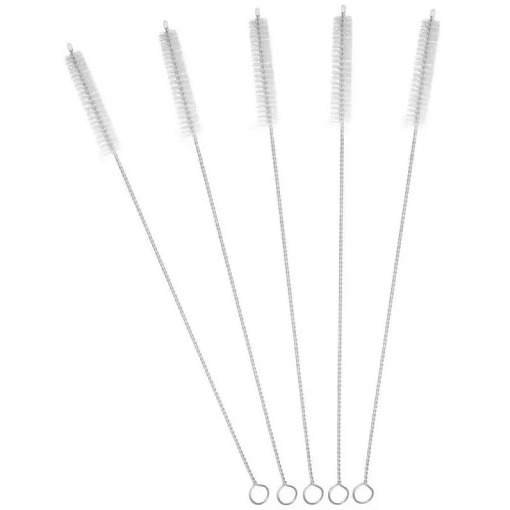 (GROSIRAN) Sikat Sedotan Stainless 17cm Sikat Pembersih Sedotan Brush Cleaner