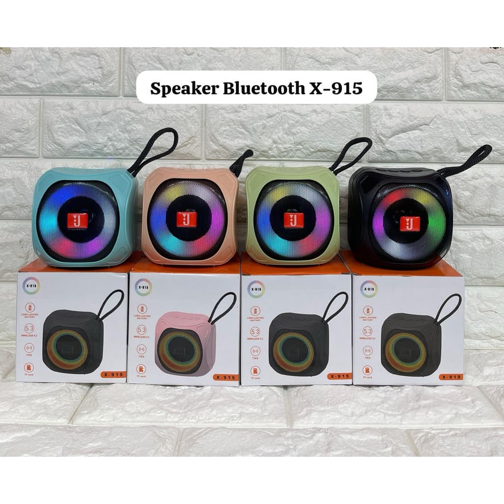 Speaker Bluetooth X-915 Wireless Portable Speker Blutut Music Box