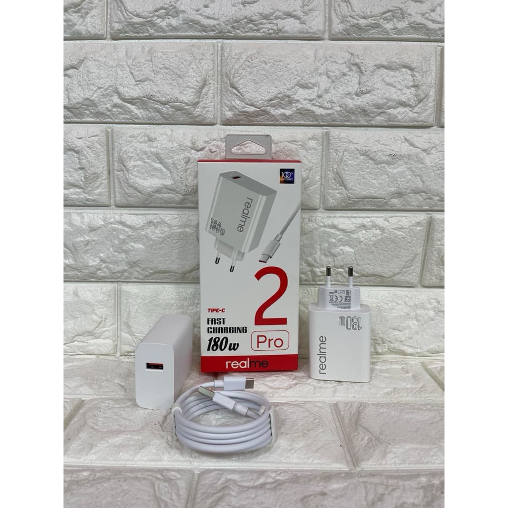 Charger Ori Realme 2 Pro 180W Fast Charging Vooc Casan isi daya cepat V8 Micro Type C