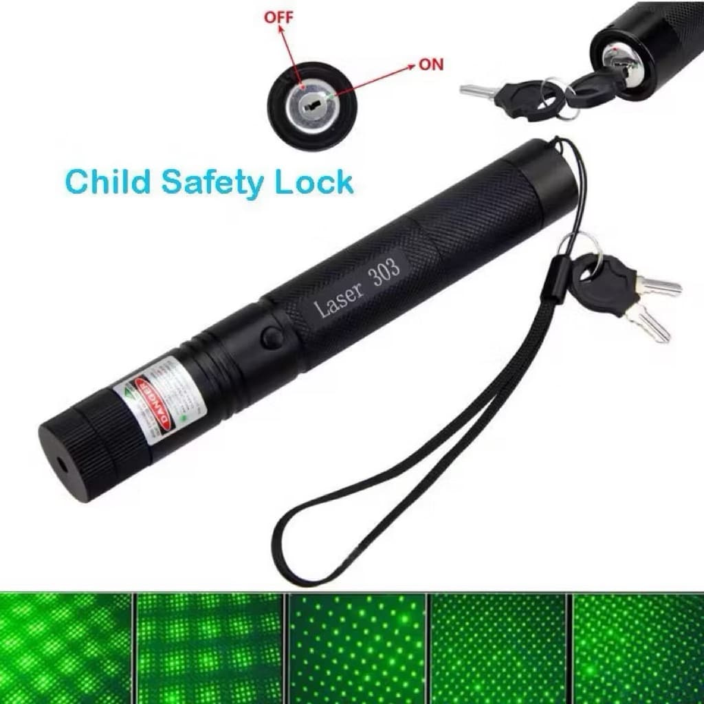 Green Laser Pointer Senter Laser Hijau Penunjuk Jarak Jauh Rechargeable Portable Serbaguna