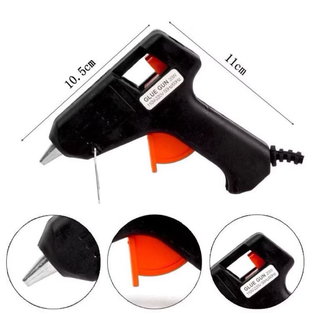 Alat Lem Tembak Glue Gun Stick Hot Melt Alat Lem Lilin Tembak