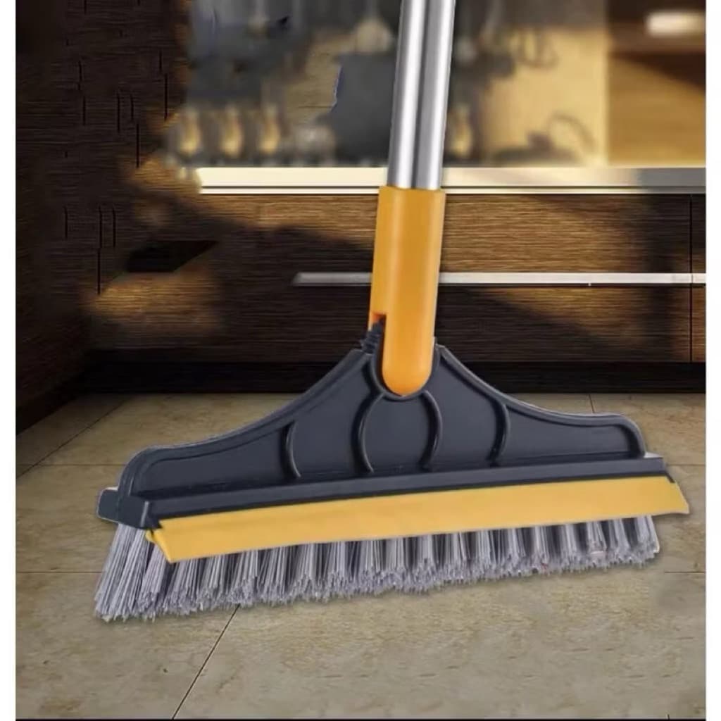 (GROSIRAN) Sikat WC 2in1 Wiper Sikat Pembersih Kamar Mandi Dinding Magic Broom Serbaguna