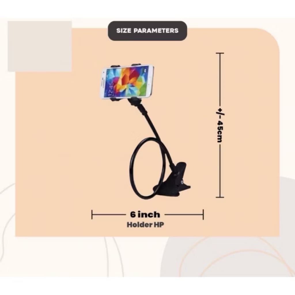 (GROSIRAN) LAZYPOD HOLDER HP / LAZYPOD HOLDER FLEKSIBEL UNIVERSAL