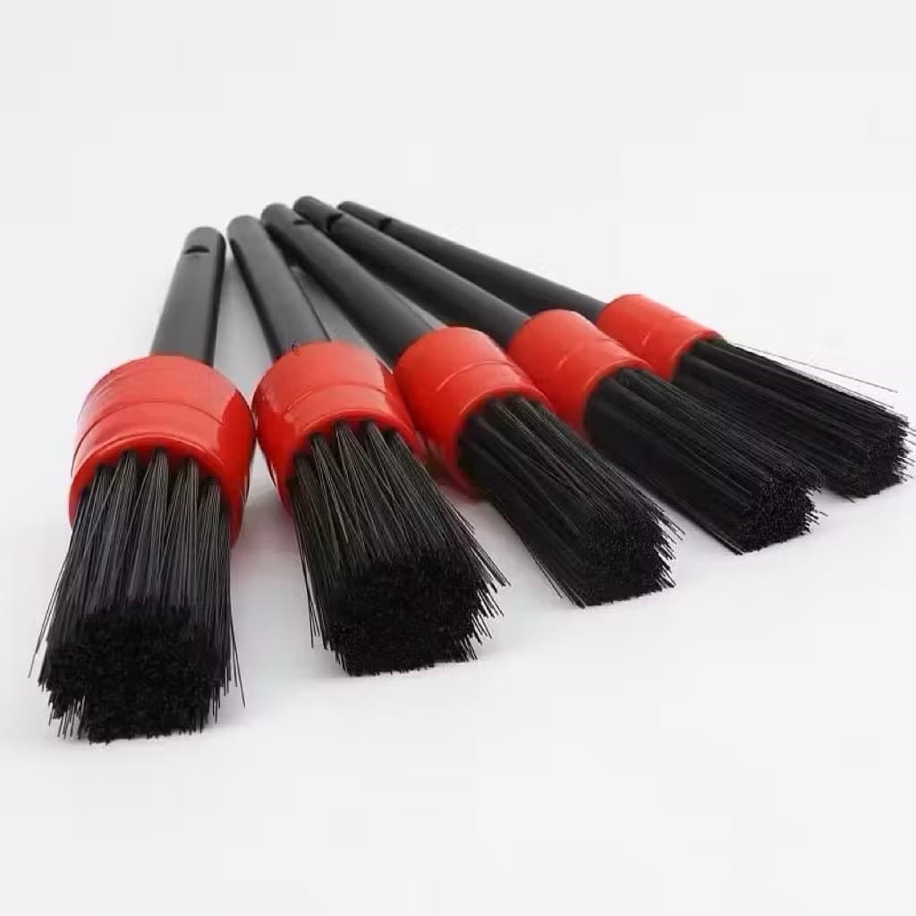 (GROSIRAN) Kuas Detailing Set 5in1 Kuas Sikat Pembersih Sela Interior Mobil Detailing Brush Set
