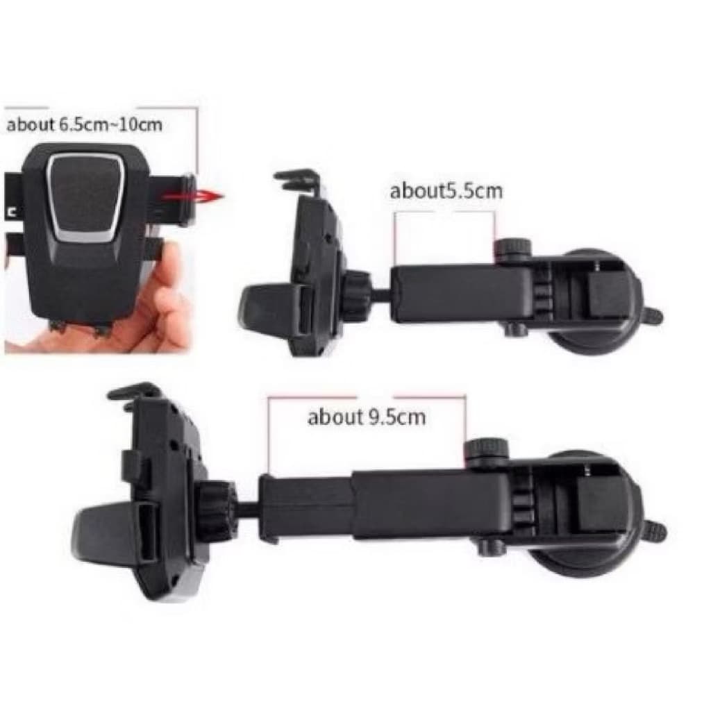 (GROSIRAN10) Holder Hp Mobil HD-09 Degree Rotation CarHolder HD09
