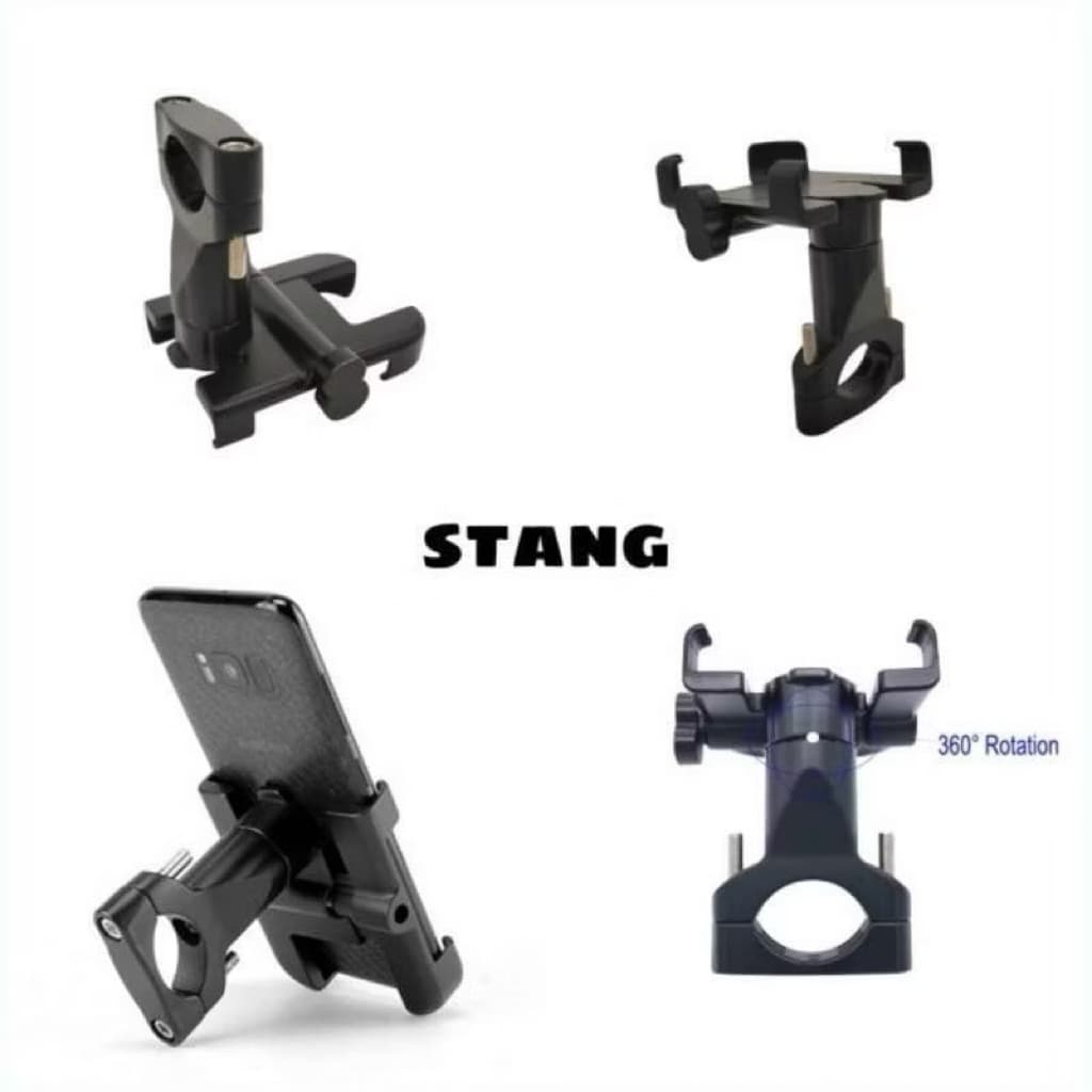 (GROSIRAN) Holder Stang Motor / Sepeda HM-22 Bahan Besi HM22