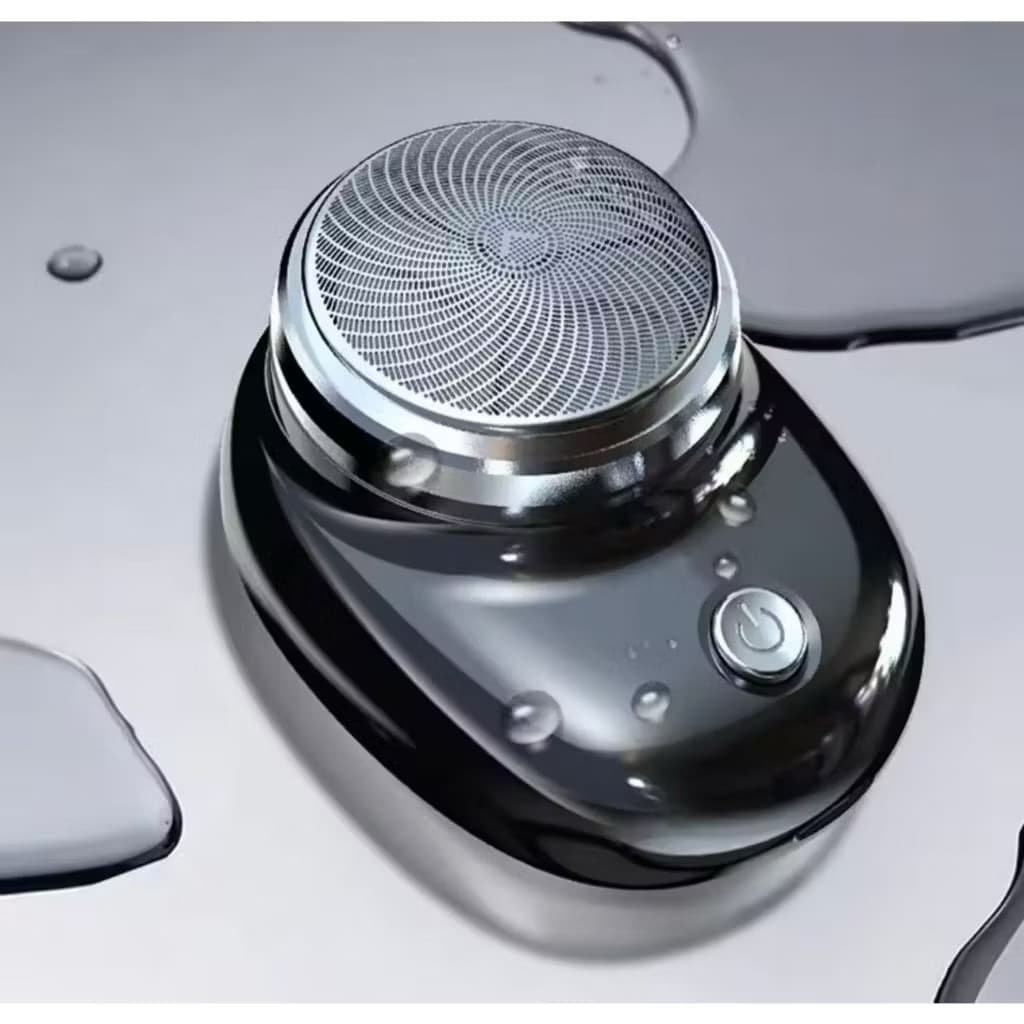 Alat Cukur Mini Keong Cukur Bulu Kumis Jenggot Elektrik Mini Shaver Electric Bulat Kecil Cukuran Portable Serbaguna