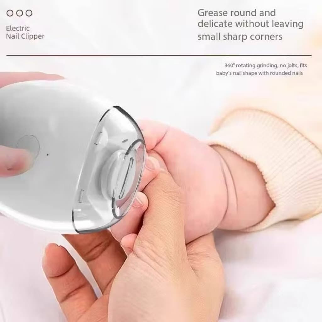 Gunting Kuku Elektrik Nail Trimmer Electric Nail Grinder Alat Pemotong Kuku Rechargeable Portable
