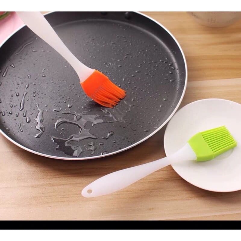 kuas Silikon Tahan Panas Kuas Mentega Oles Kue Silicon Brush BBQ