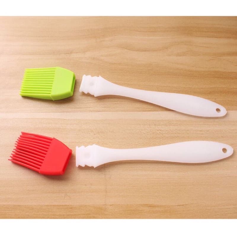 kuas Silikon Tahan Panas Kuas Mentega Oles Kue Silicon Brush BBQ