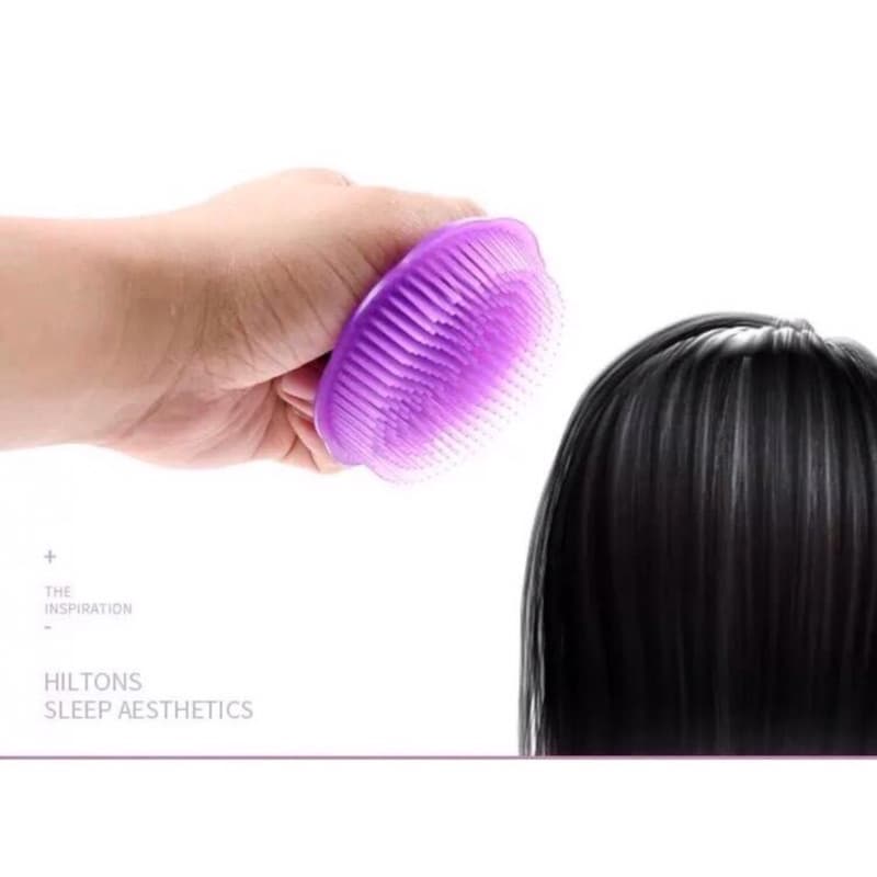 Sisir Keramas Bulat Sisir Sikat Rambut Pijat Head Massage Anti Ketombe