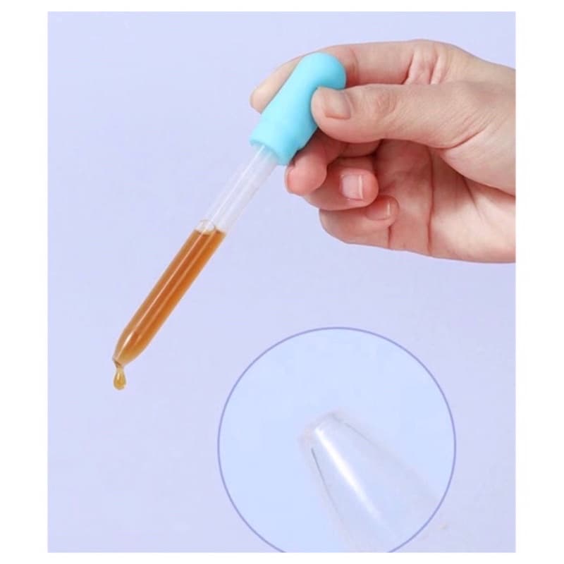 Pipet Tetes Obat Bayi 5ml Alat Bantu Minum Obat Bayi BPA Free Silicone