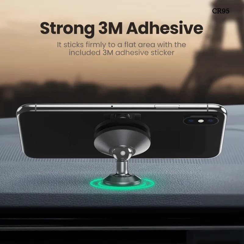 Phone Car Holder LENYES CR95 Magnetic 360 Degree Rotation Stand Dudukan Magnet Untuk HP Di Dashboard Mobil