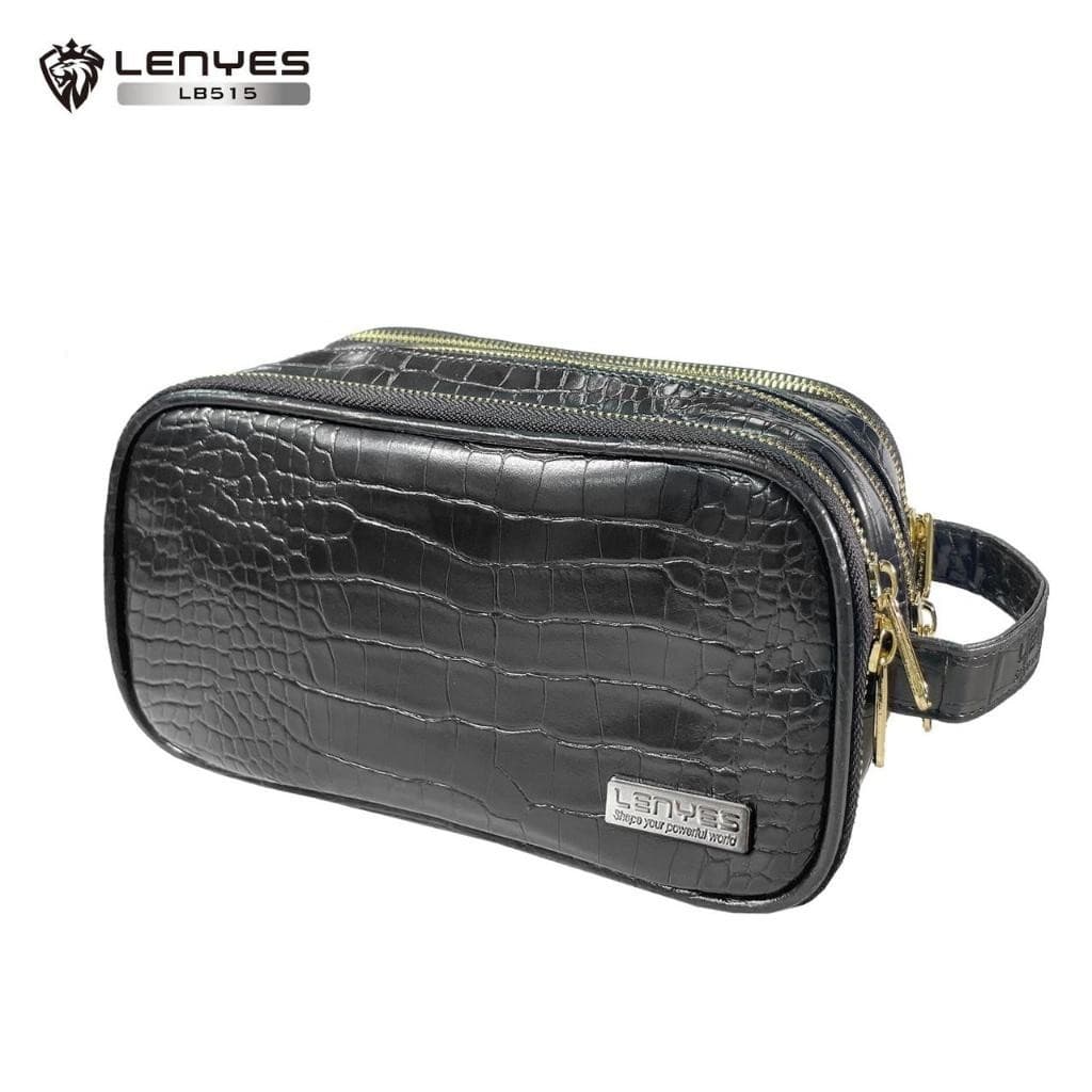 Tas Gadget Organizer LENYES LB515 Travel Pouch 3 Layer Multi Pockets Storage Mini Handbag Aksesoris