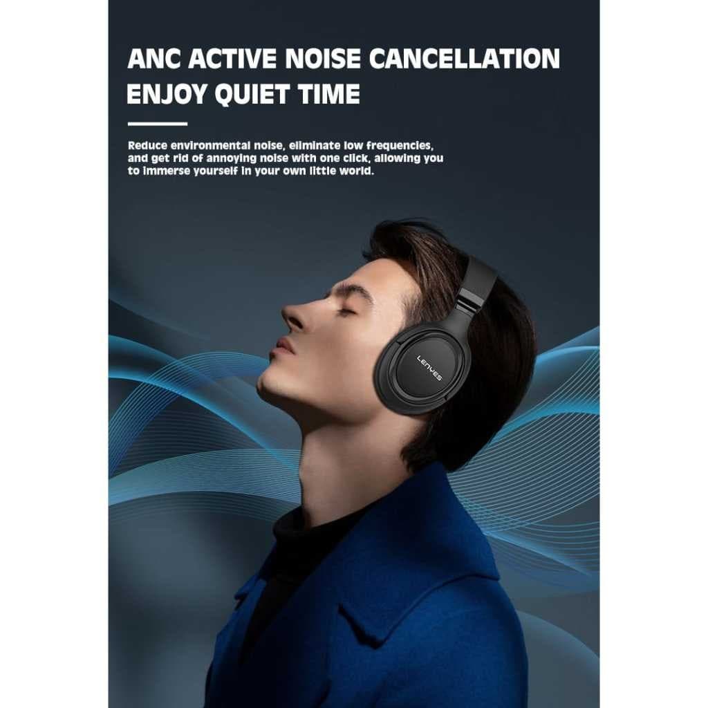 LENYES LH83 Headset Wireless Bluetooth 5.3 Headphone Heavy Bass Hifi Stereo Headset With Mic