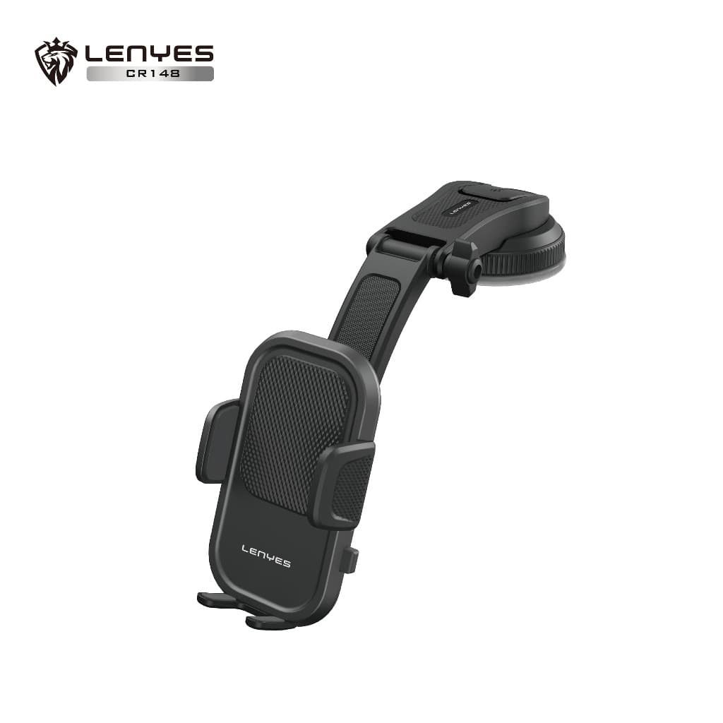 Car Phone LENYES CR148 Holder Dudukan Untuk HP Di Dashboard atau Kaca Mobil Kokoh Kuat