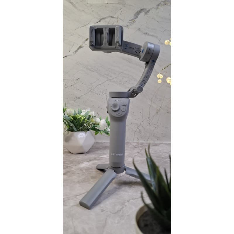Tripod Hp LENYES LPH105 3-Axis Gimbal Stabilizer Smartphone Intelligent Face Tracking With Adjustable Fill Light