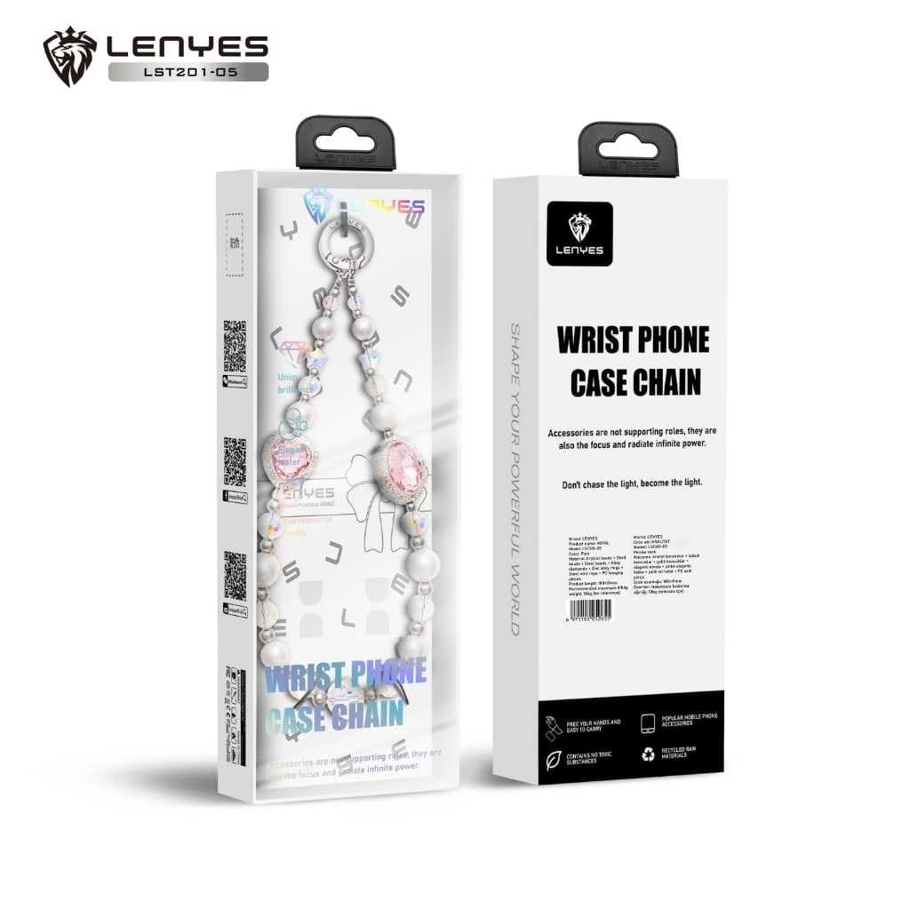 Tali gantungan Pendek HP LENYES Short Style  Lanyard Casing Handphone Korean Universal Bracelet Strap