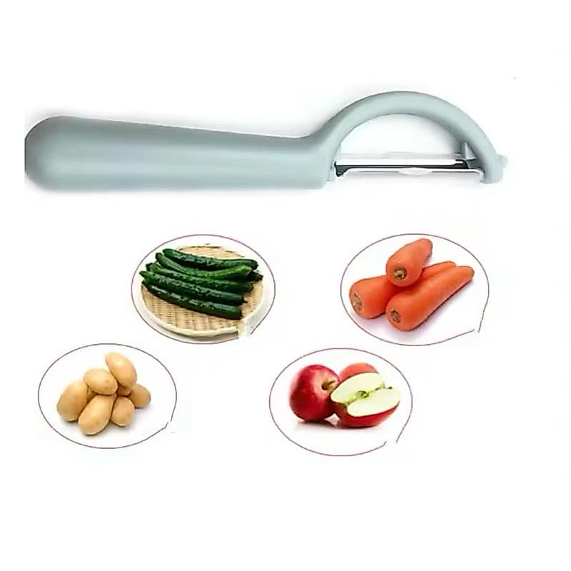 Alat Peeler Pengupas Kulit Buah Dan Sayur Wortel Timun  Sentengah Lingkaran Serbaguna