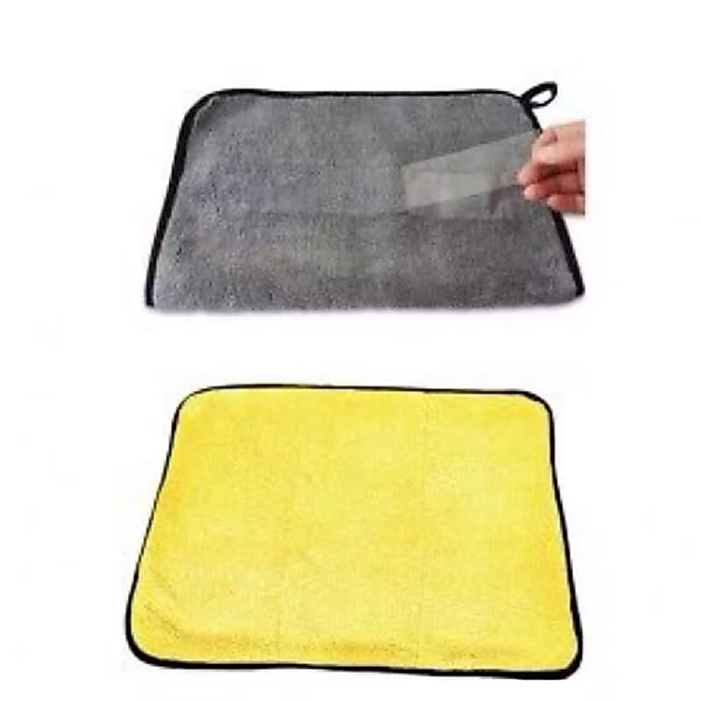 (GROSIRAN) Kain Lap Microfiber Serbaguna Kain Lap Mobil Motor 2 Sisi Multifungsi